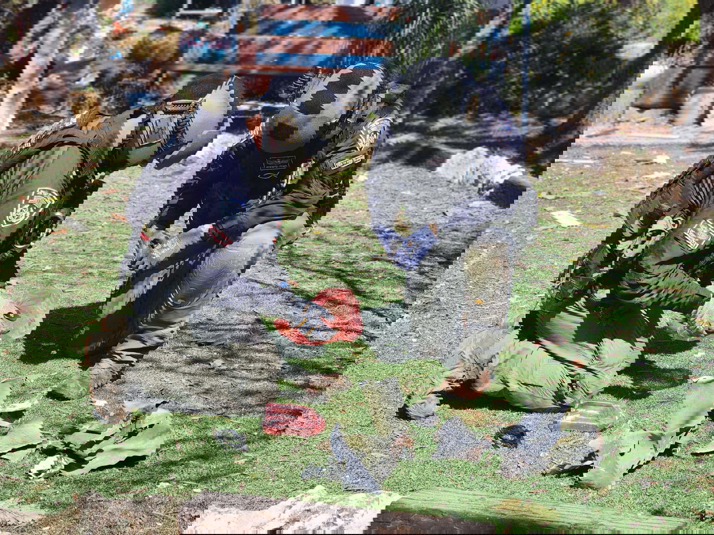 הפגיעה במבנה באצבע הגליל