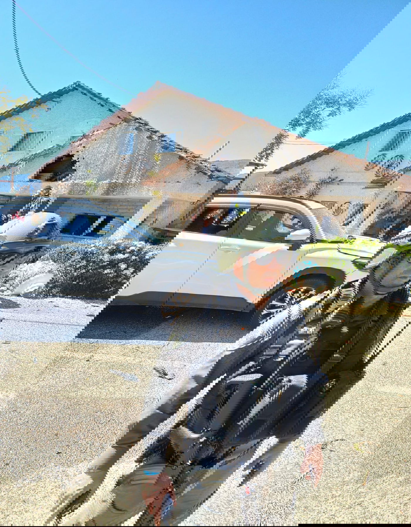 הפגיעה במבנה באצבע הגליל