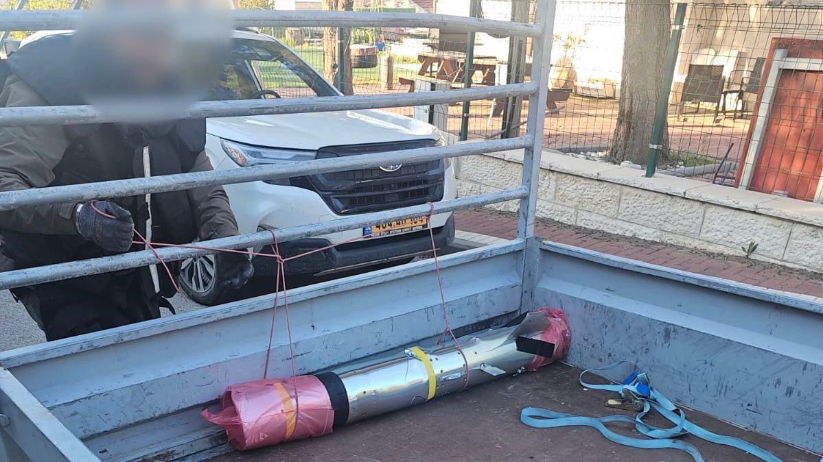 המיירט שנלקח מהזירה, אתמול