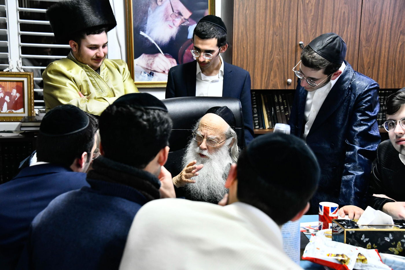 ליל פורים אצל הגאון רבי צבי רוטברג