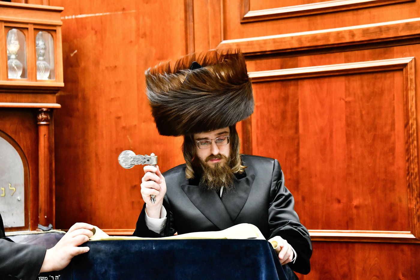 קריאת המגילה בחצה"ק סאדיגורה