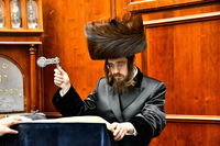 קריאת המגילה בחצה"ק סאדיגורה