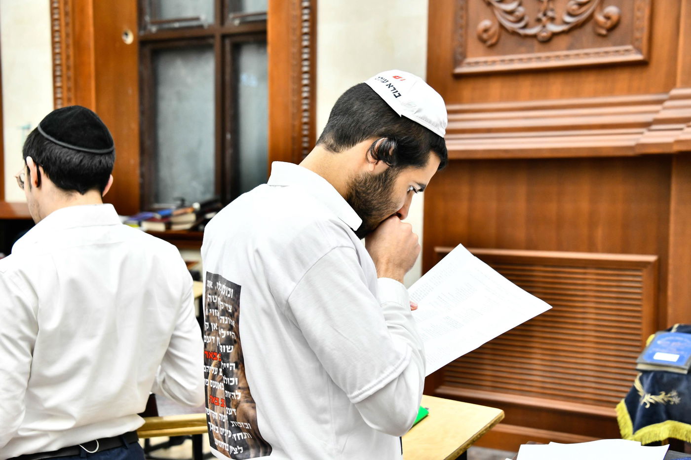 ליל פורים בישיבת בית מדרש עליון