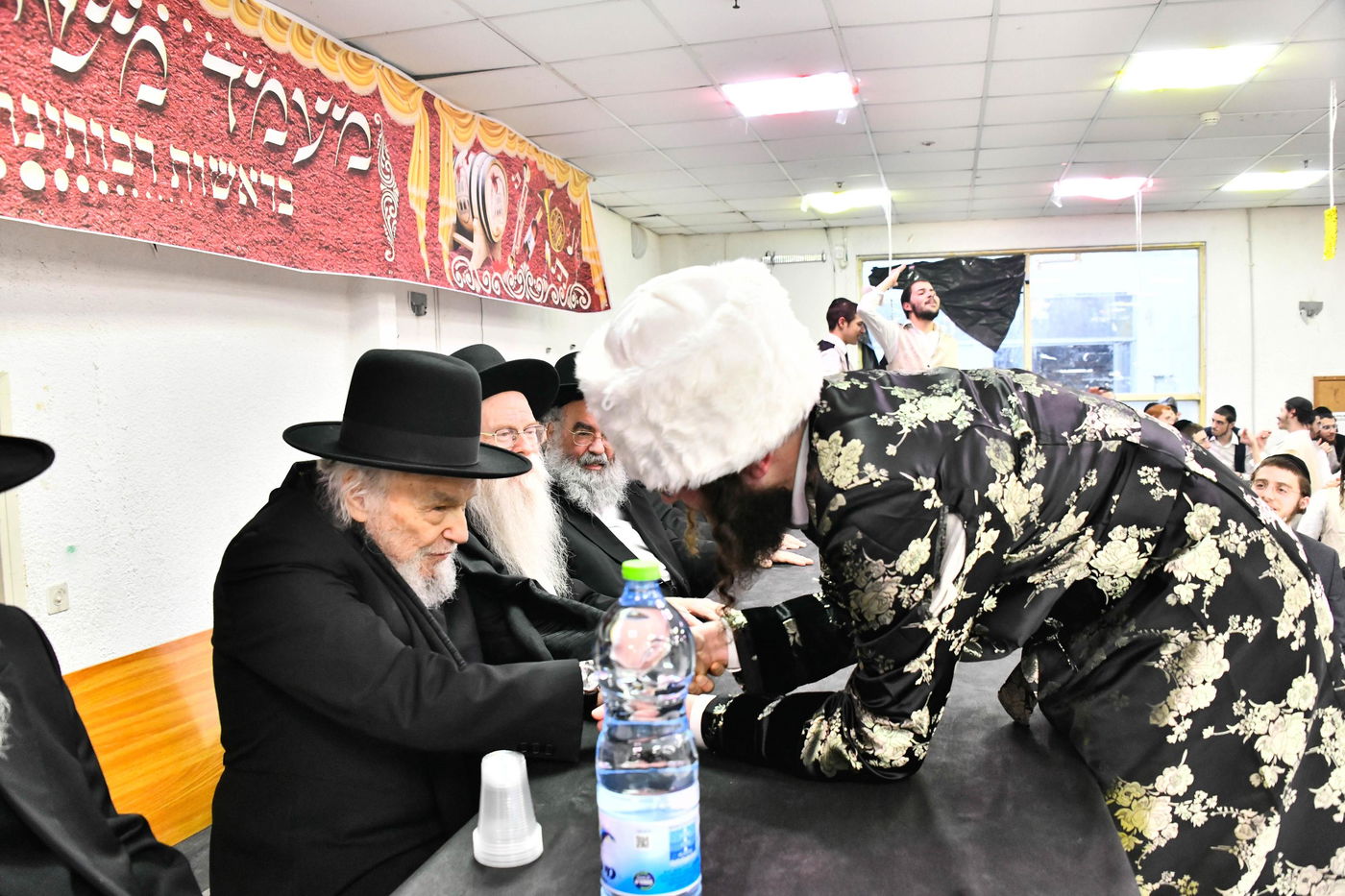 מסיבת פורים בישיבת סלבודקה