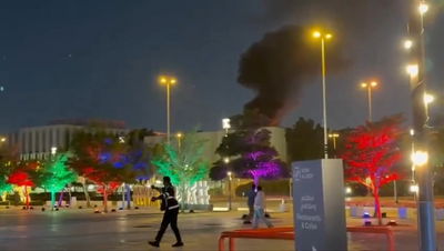 איראן משתוללת: כטב"ם תקף את הקונסוליה האמריקנית בדובאי; שריפה פרצה במקום