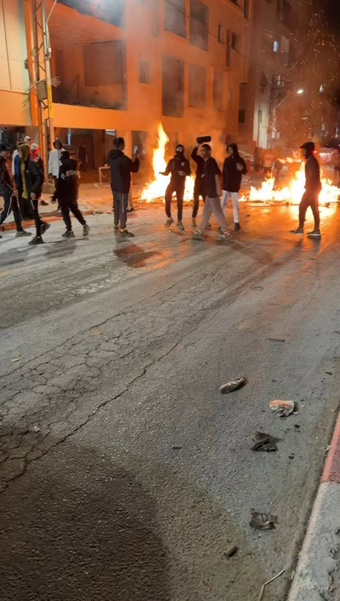 ליל פורים ברחובות בני ברק