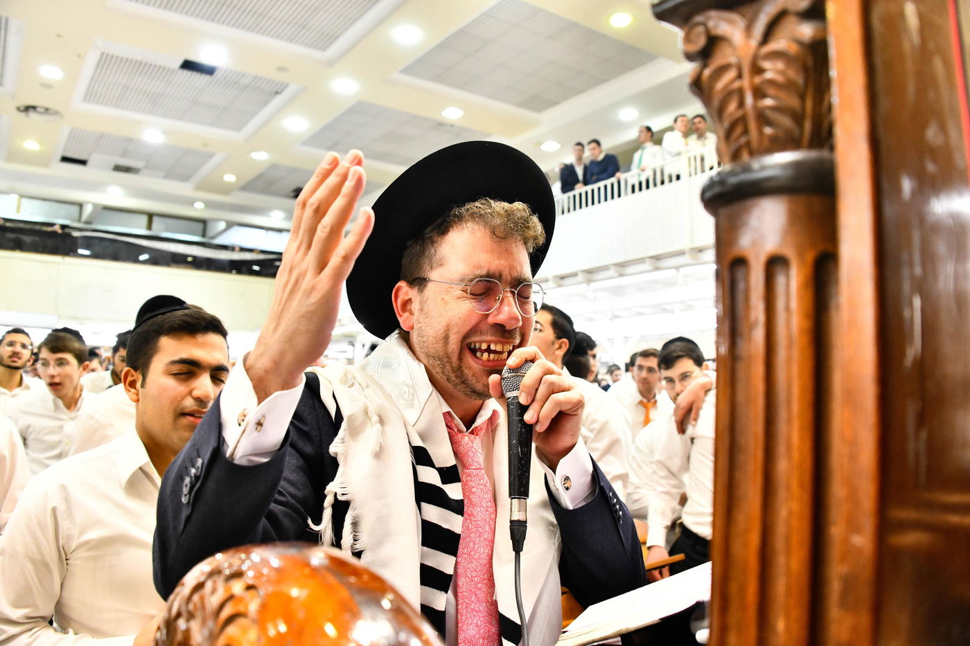 ליל פורים בישיבת פוניבז'