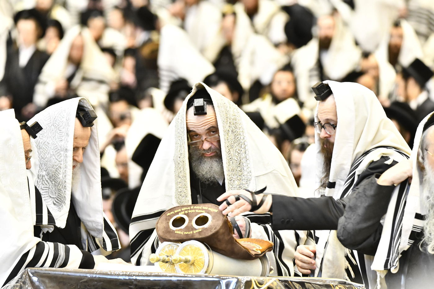 הגה"צ רבי חיים מאיר הגר בקריאת התורה