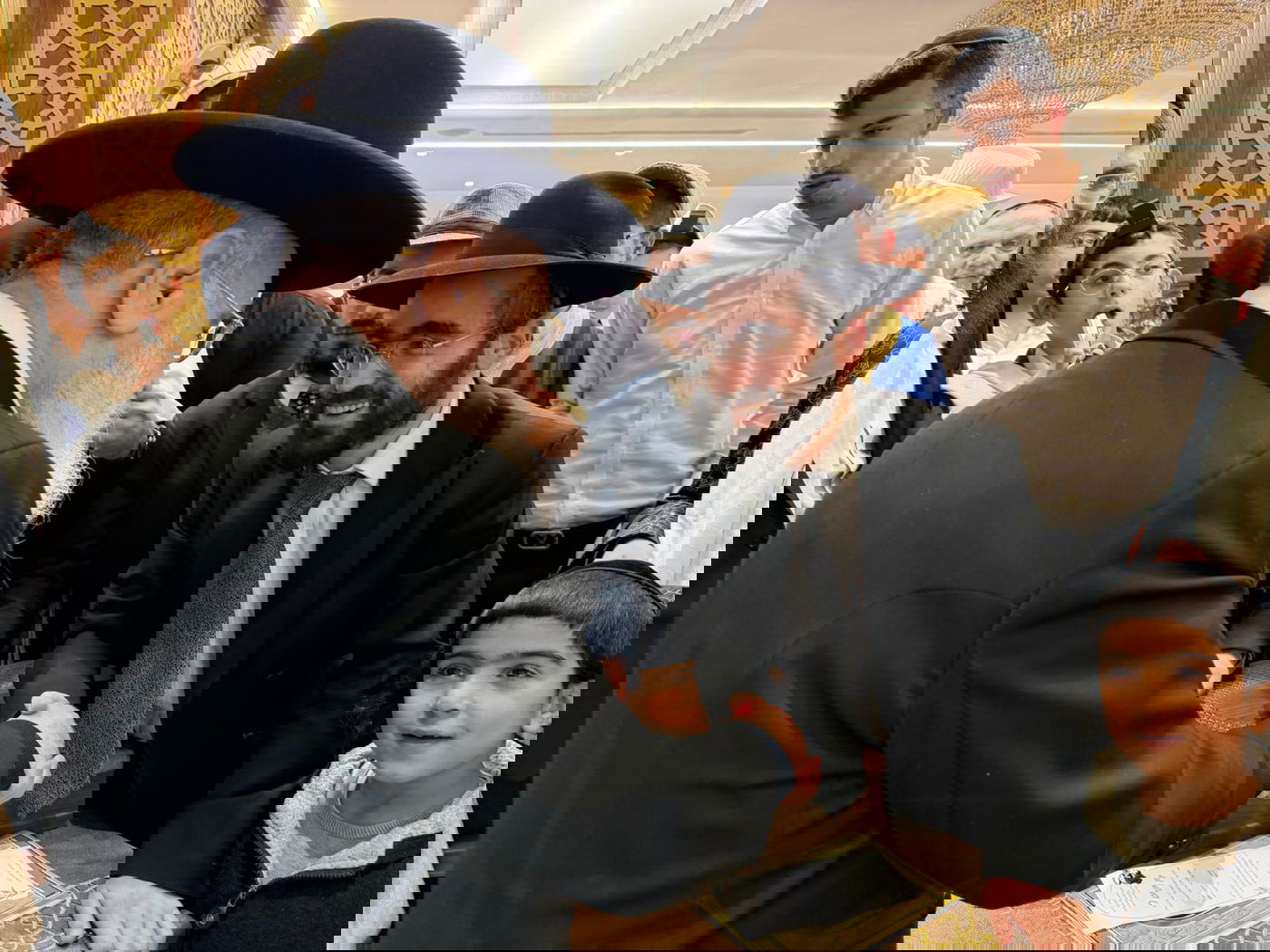 קריאת המגילה במעונו של הראש"ל