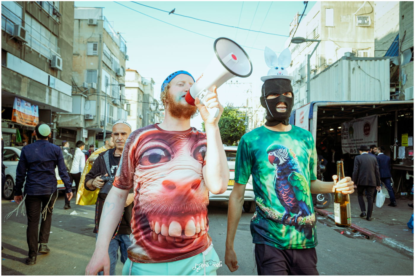 אווירת חג הפורים בבני ברק