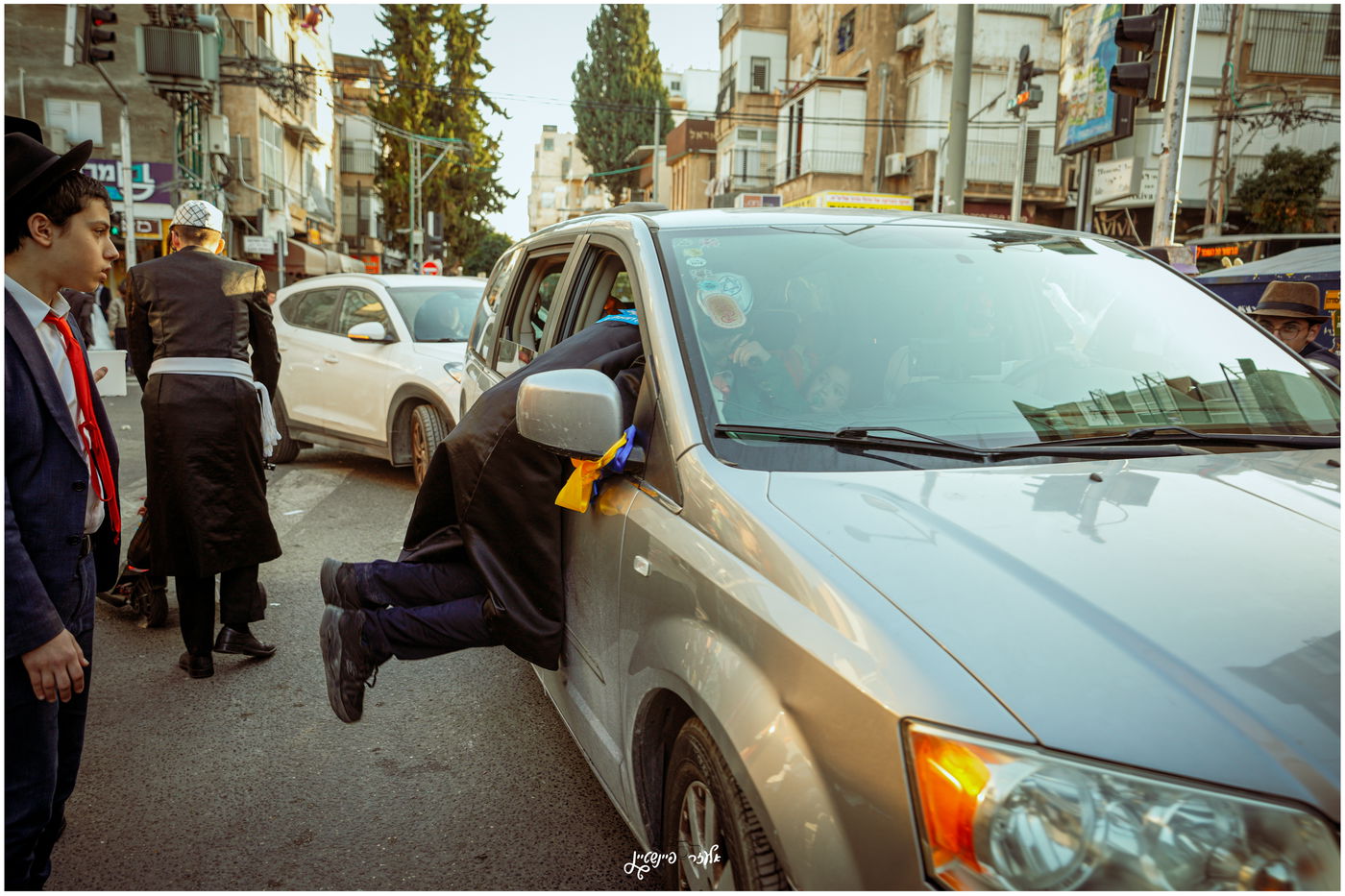 אווירת חג הפורים בבני ברק