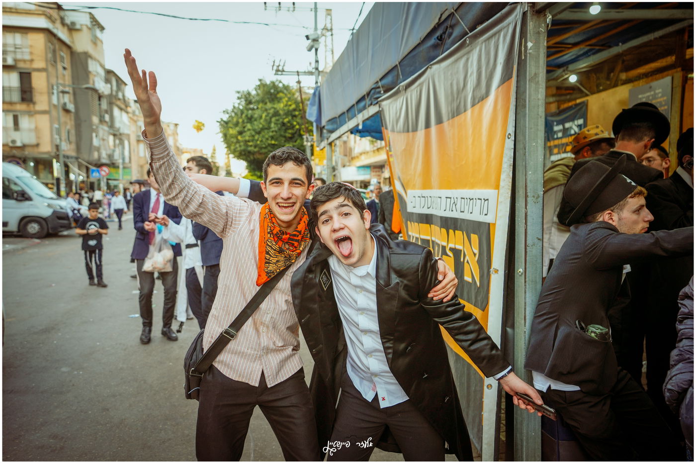 אווירת חג הפורים בבני ברק