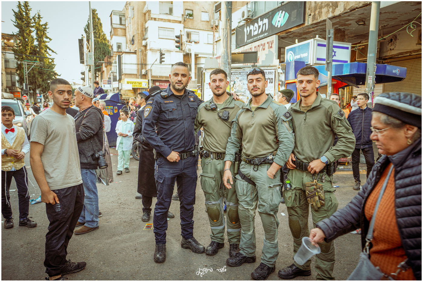 אווירת חג הפורים בבני ברק