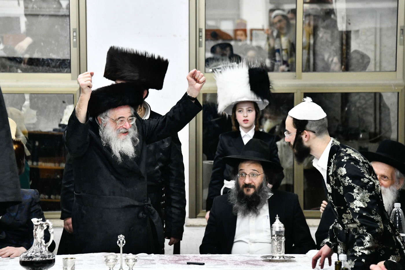 פורים בחצה"ק חוג חתם סופר