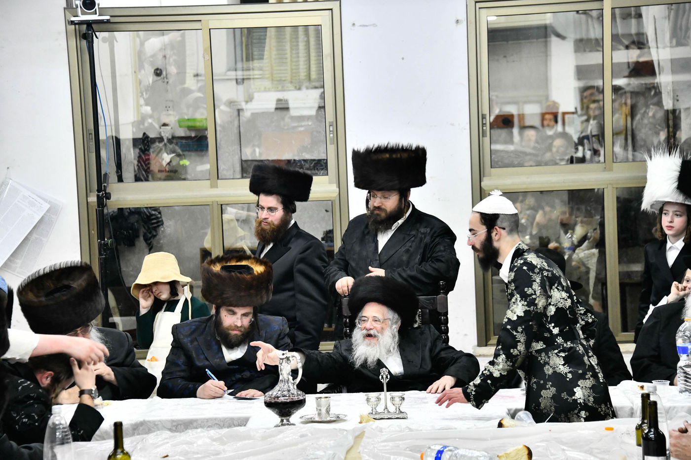 פורים בחצה"ק חוג חתם סופר