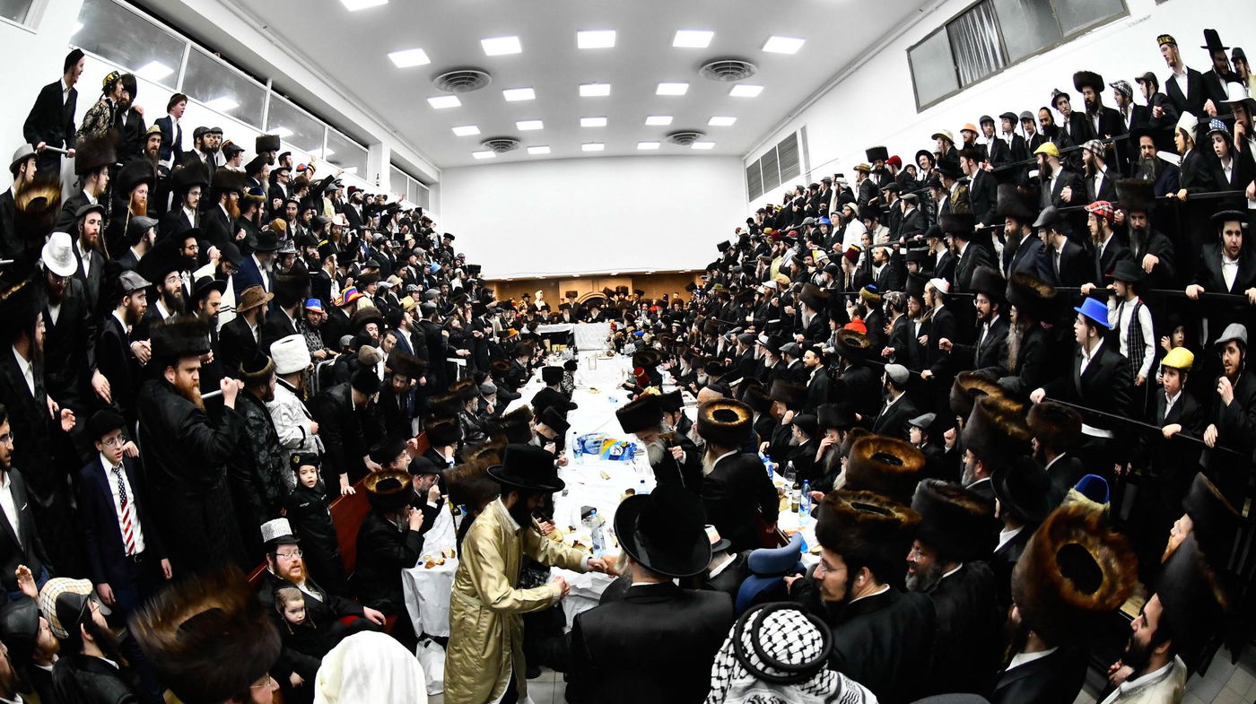 פורים בחצה"ק נדבורנה