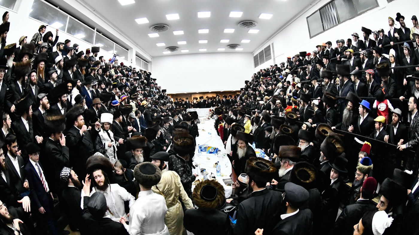 פורים בחצה"ק נדבורנה