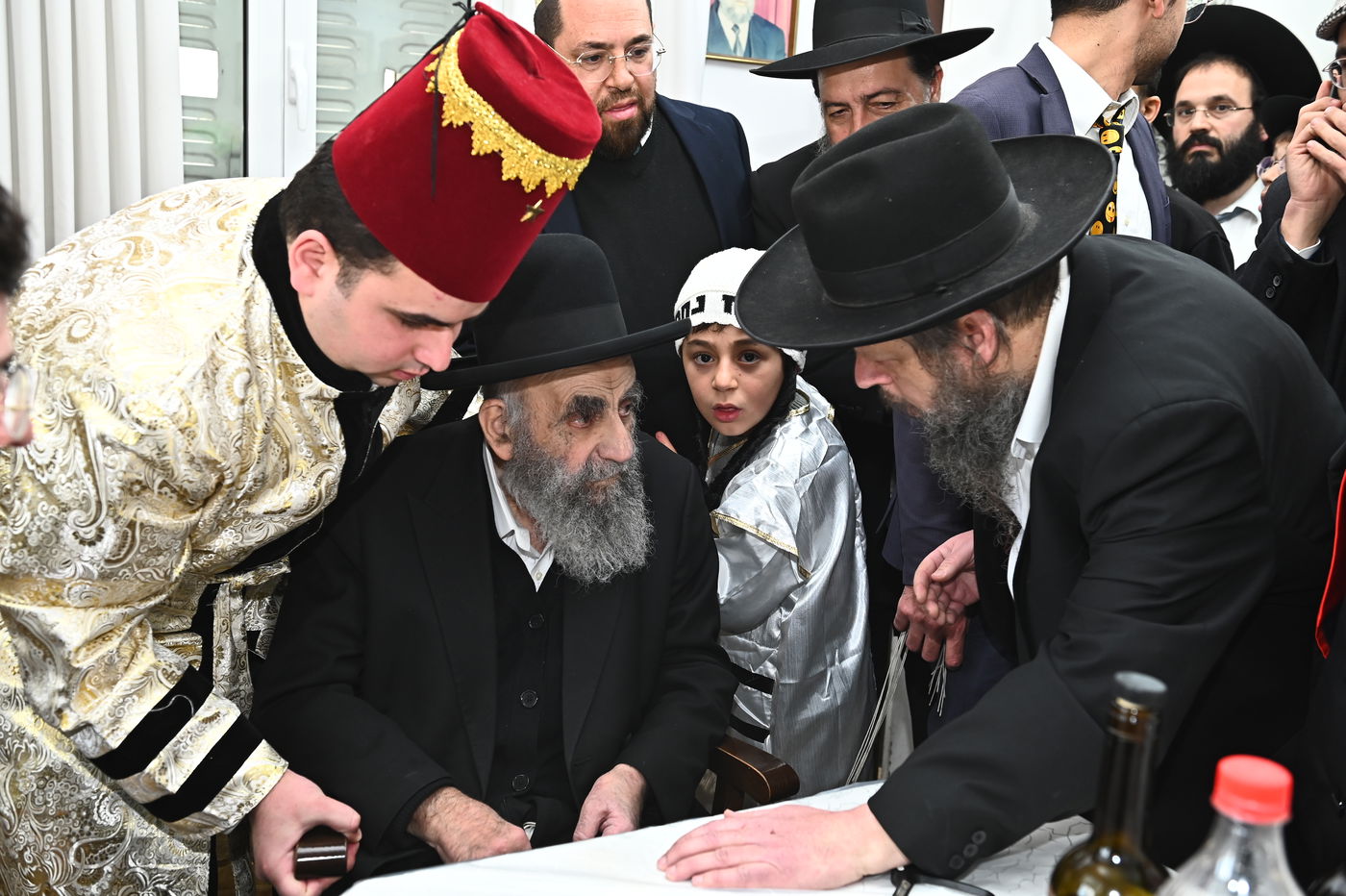 הגאון רבי משה צדקה בפורים