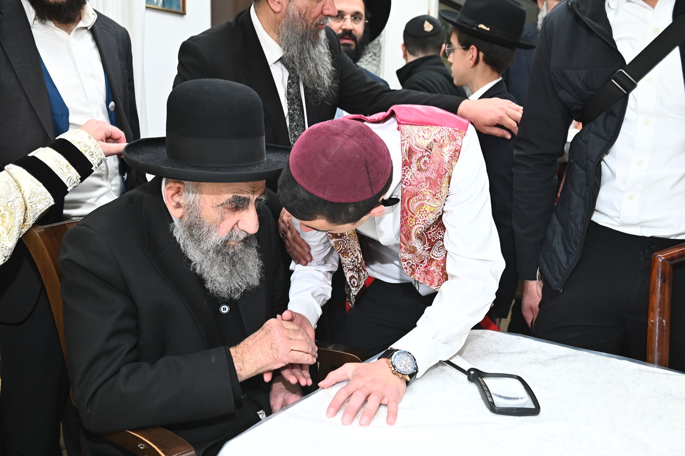 הגאון רבי משה צדקה בפורים