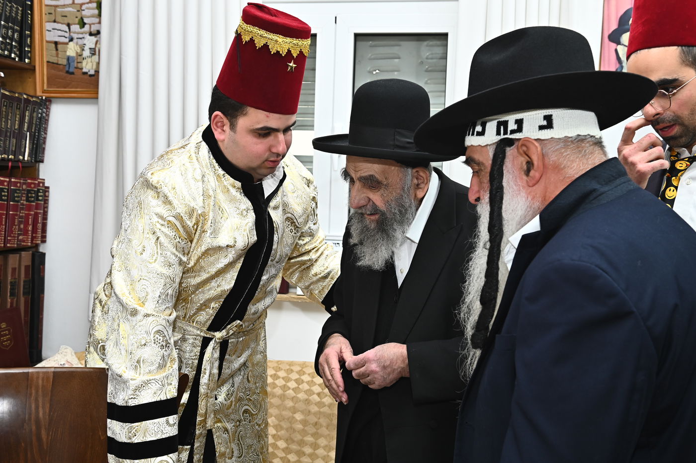 הגאון רבי משה צדקה בפורים