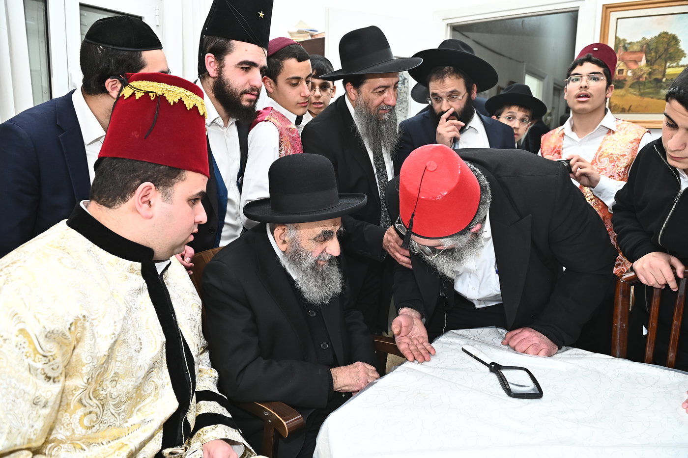 הגאון רבי משה צדקה בפורים