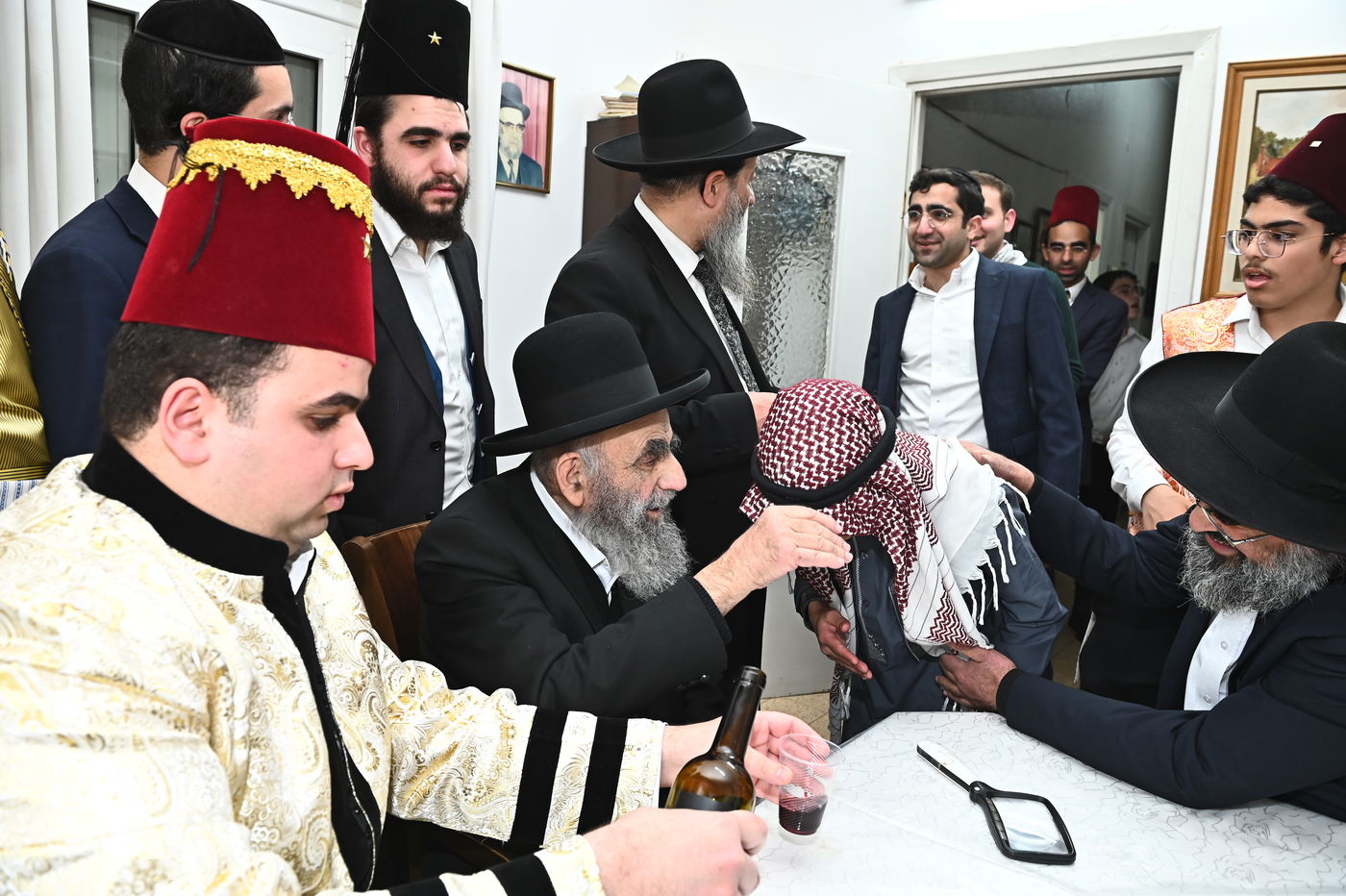 הגאון רבי משה צדקה בפורים