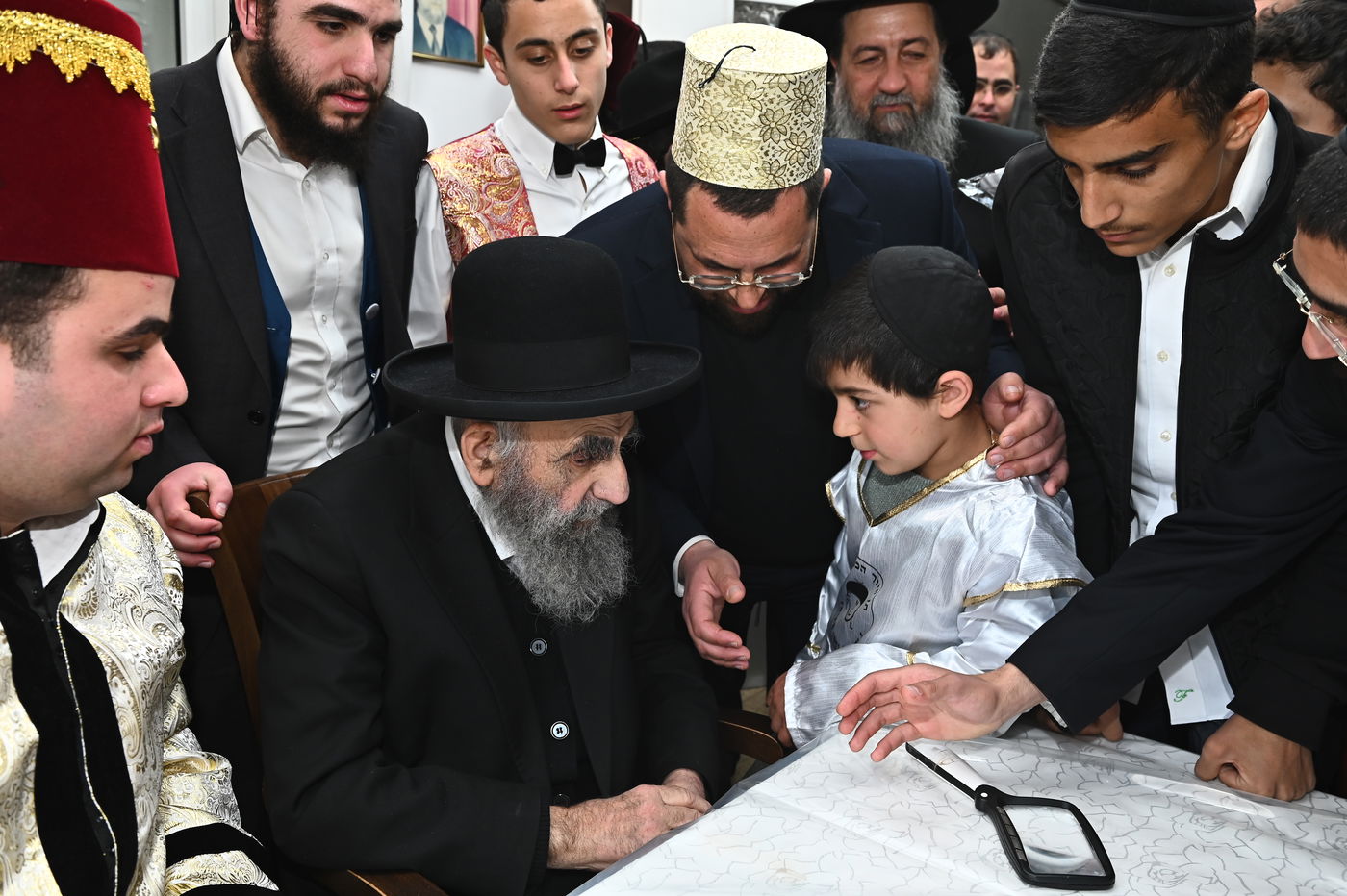 הגאון רבי משה צדקה בפורים