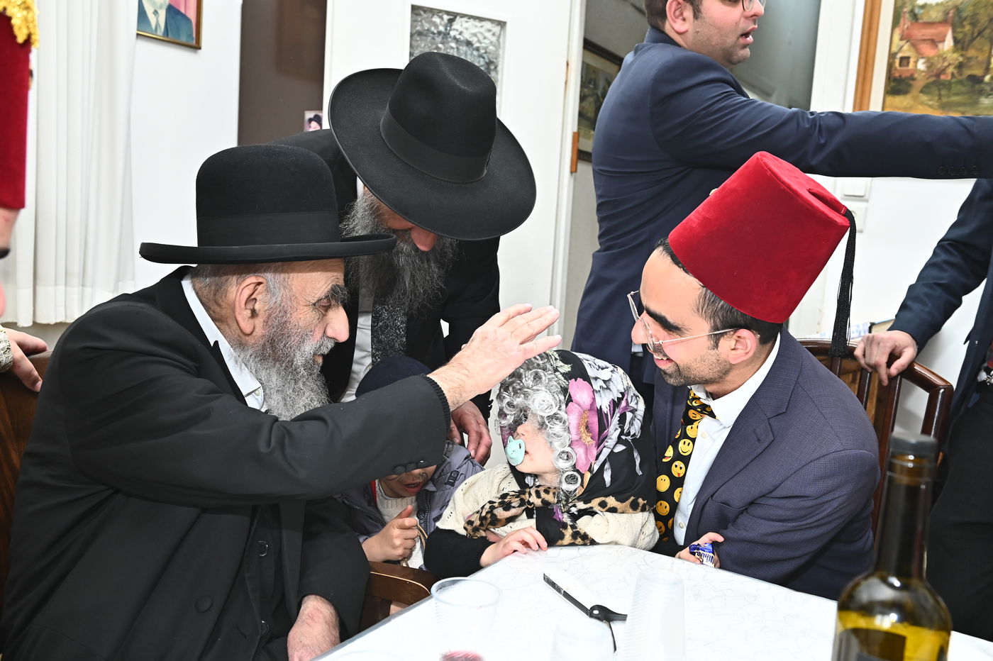 הגאון רבי משה צדקה בפורים