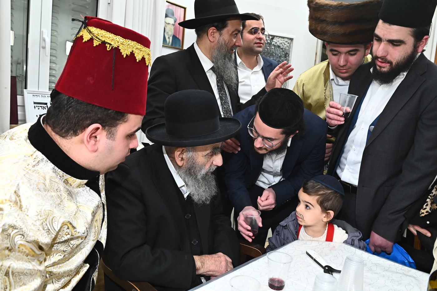 הגאון רבי משה צדקה בפורים