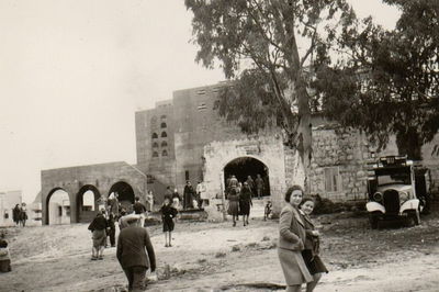 בית הכנסת הגדול בראשית דרכו (שנת 1935)