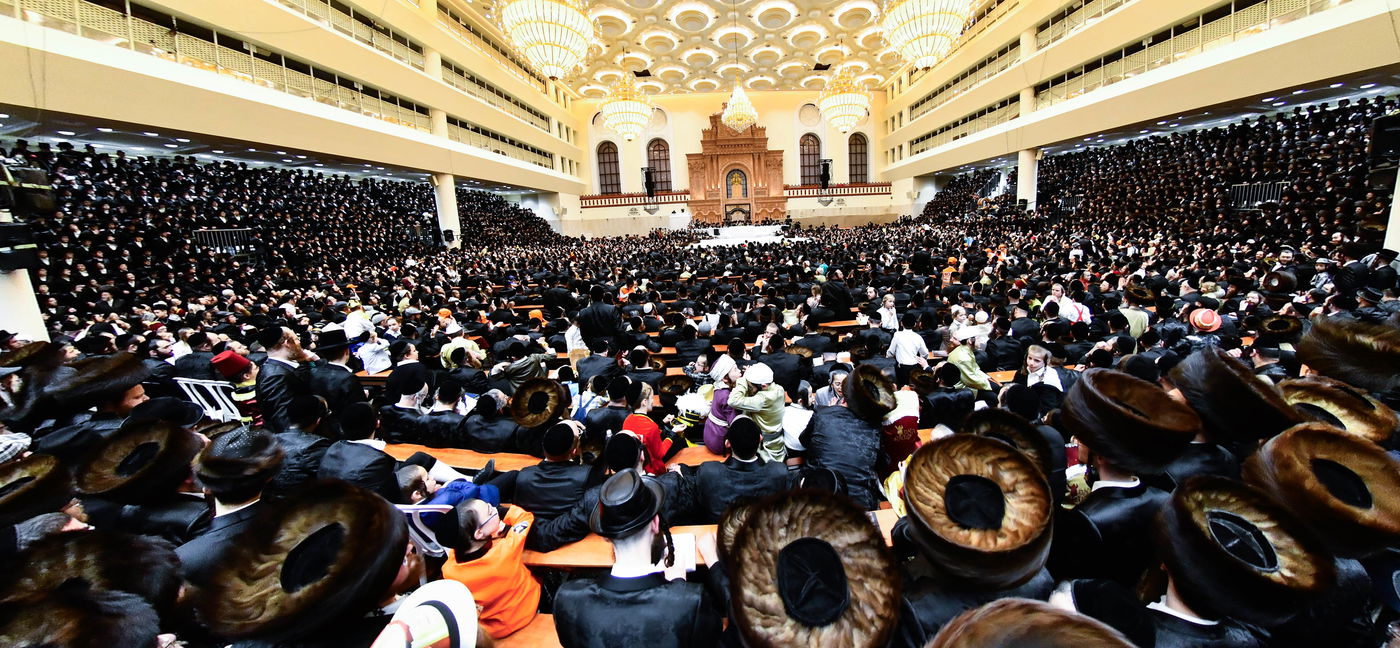 פורים בחצה"ק ויז'ניץ