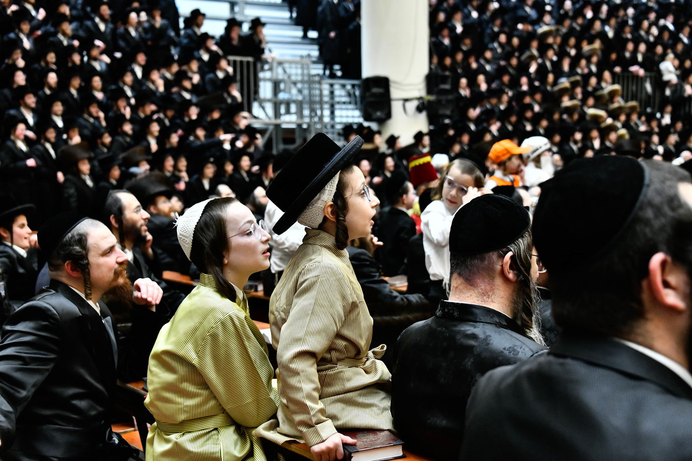 פורים בחצה"ק ויז'ניץ