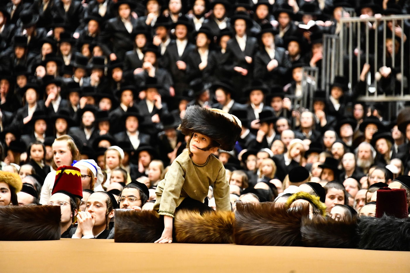 פורים בחצה"ק ויז'ניץ