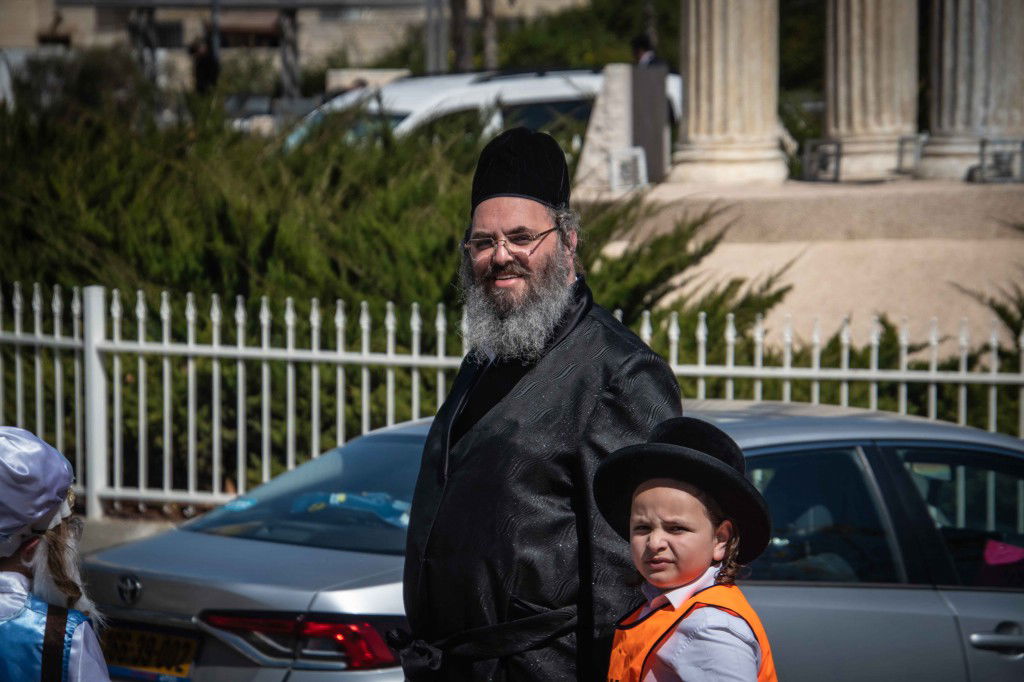 אווירת חג הפורים בביתר עילית