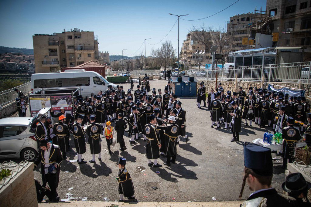 אווירת חג הפורים בביתר עילית