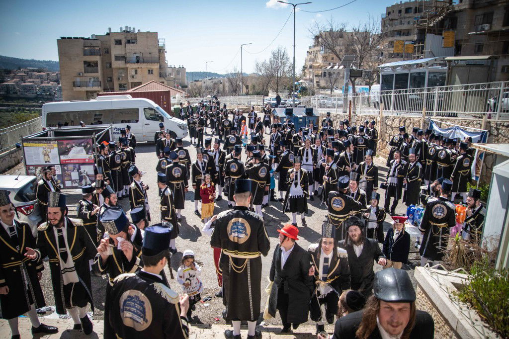 אווירת חג הפורים בביתר עילית