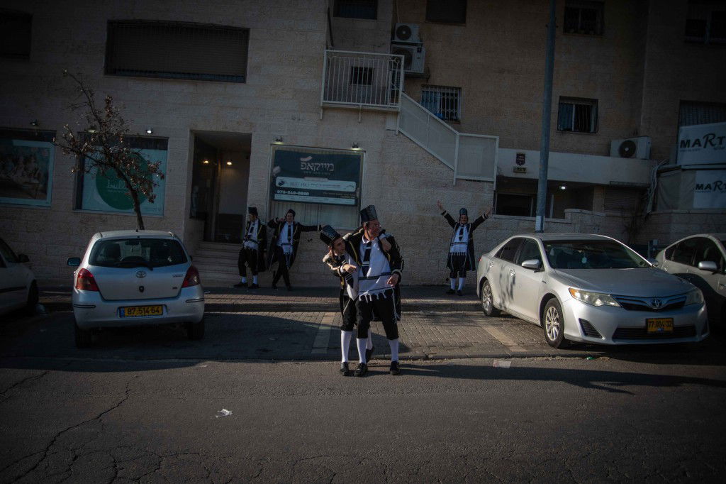 אווירת חג הפורים בביתר עילית