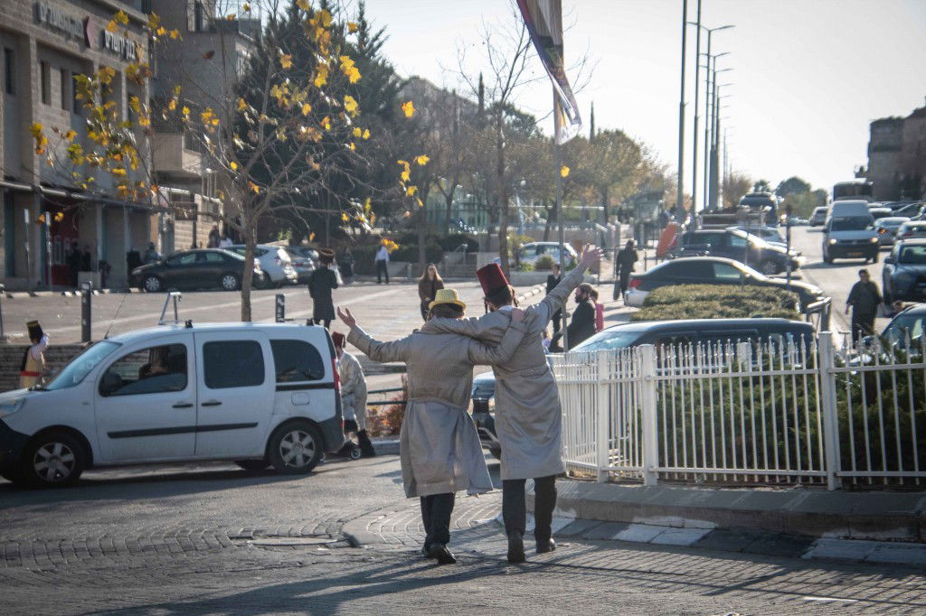 אווירת חג הפורים בביתר עילית