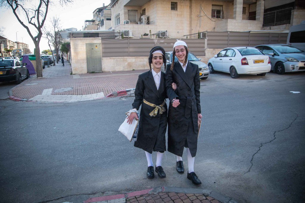 אווירת חג הפורים בביתר עילית