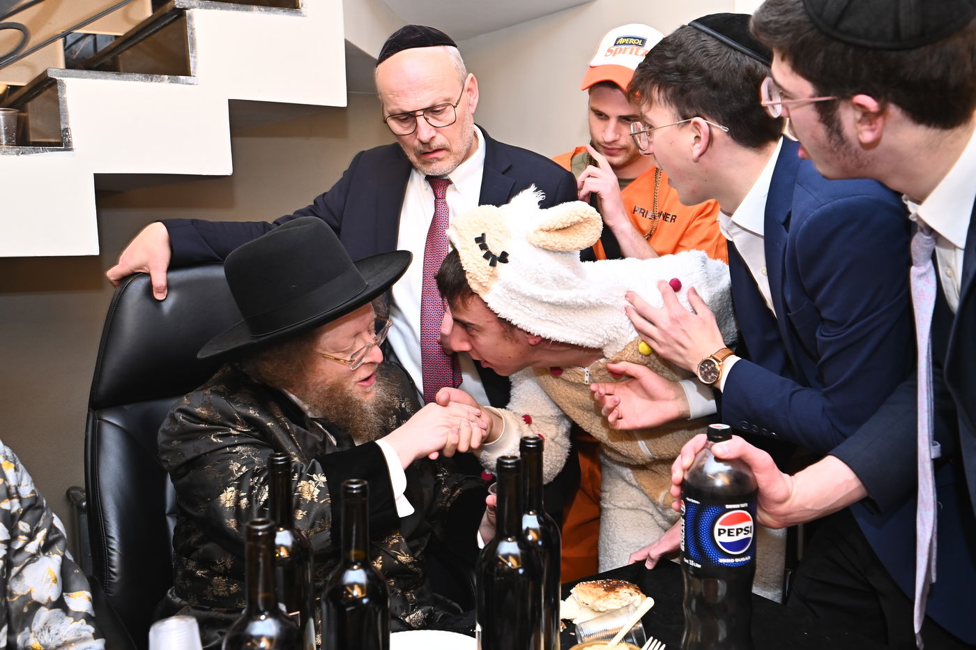 הגאון רבי שלום בער סורוצקין בפורים