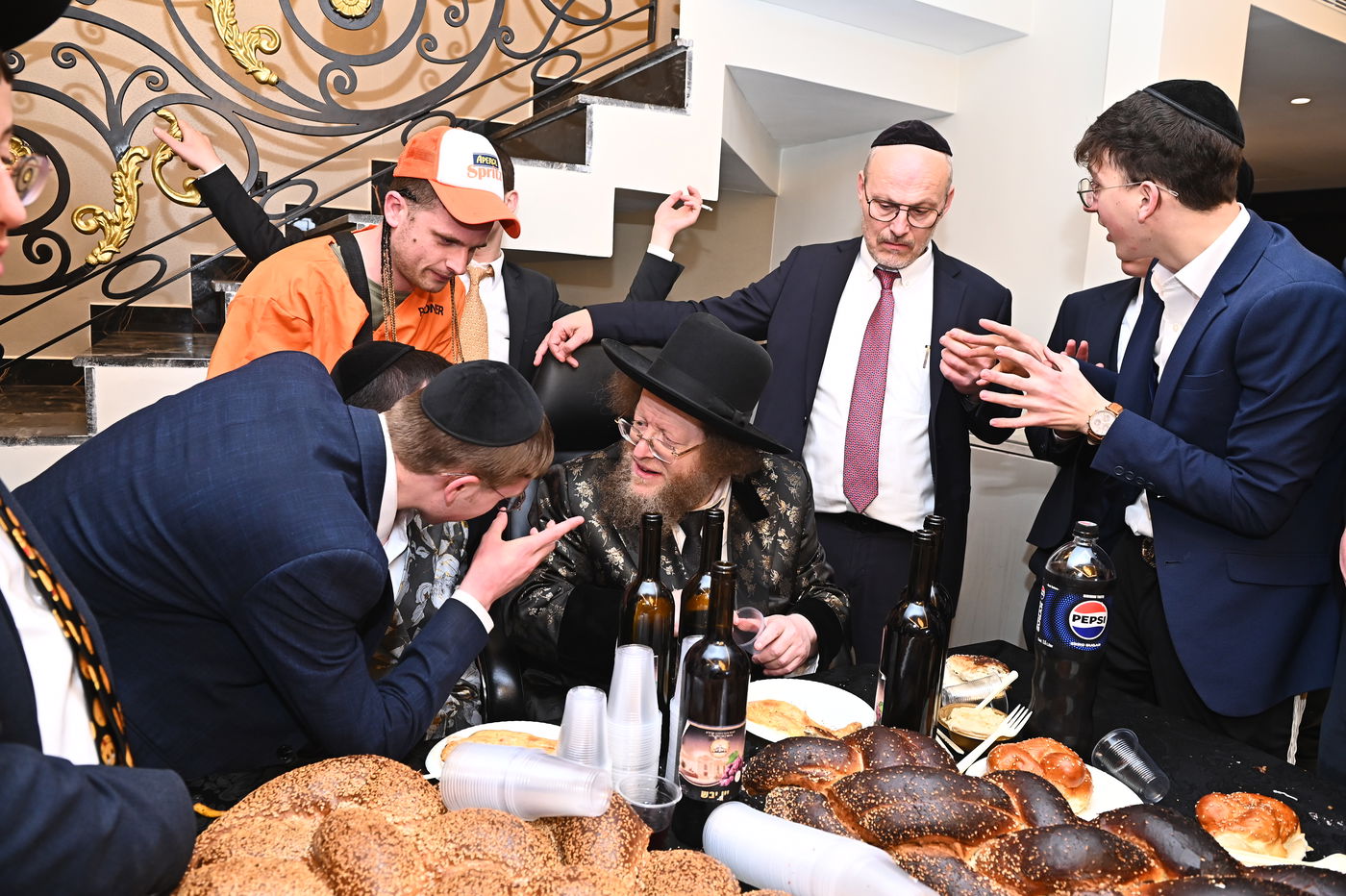 הגאון רבי שלום בער סורוצקין בפורים