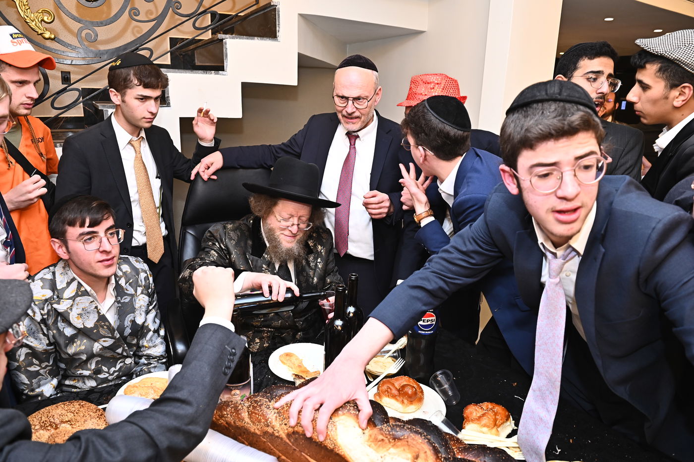 הגאון רבי שלום בער סורוצקין בפורים