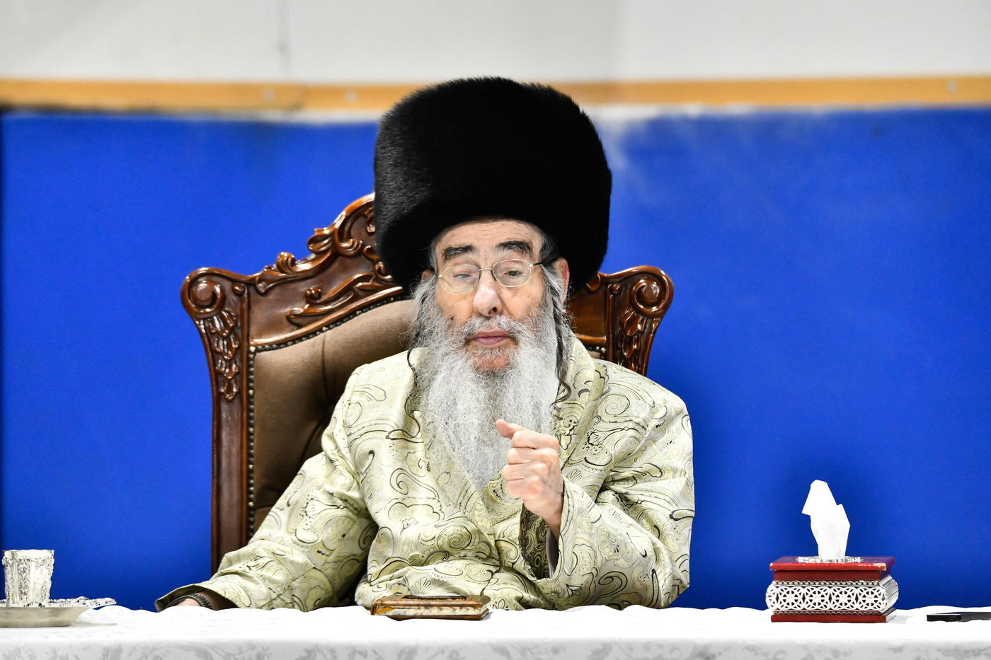 פורים בחצה"ק אלכסנדר