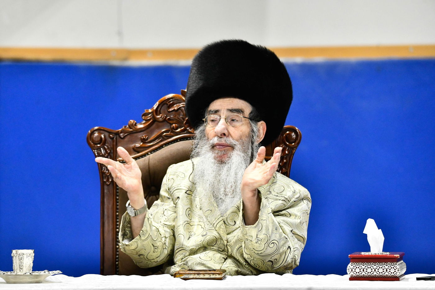 פורים בחצה"ק אלכסנדר