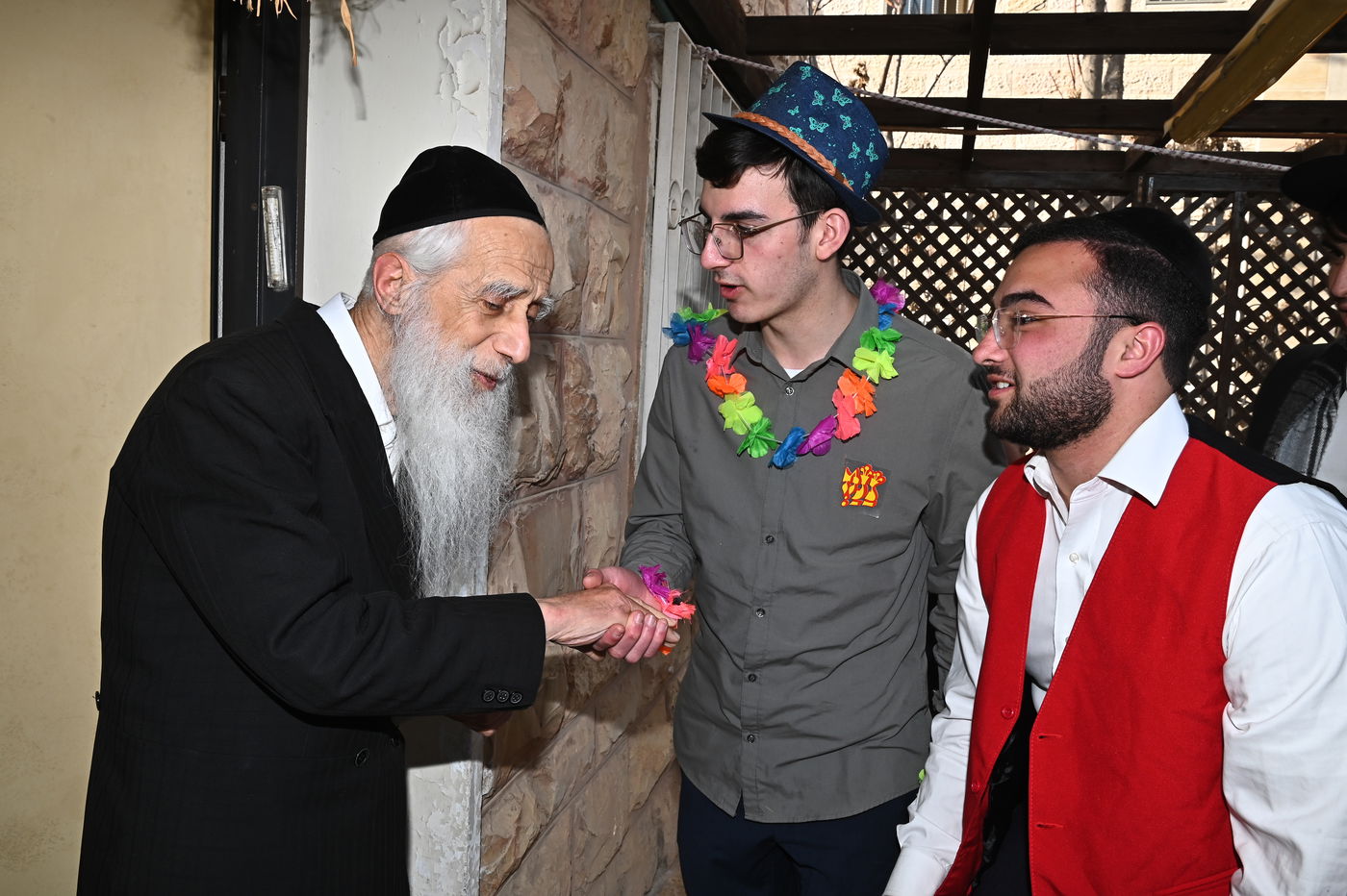 הגאון רבי יהודה כהן בפורים