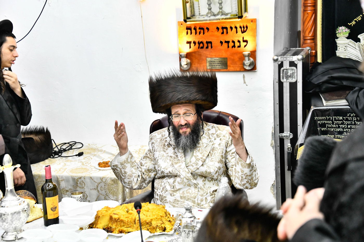 פורים בחצה"ק ספינקא רמת אהרן