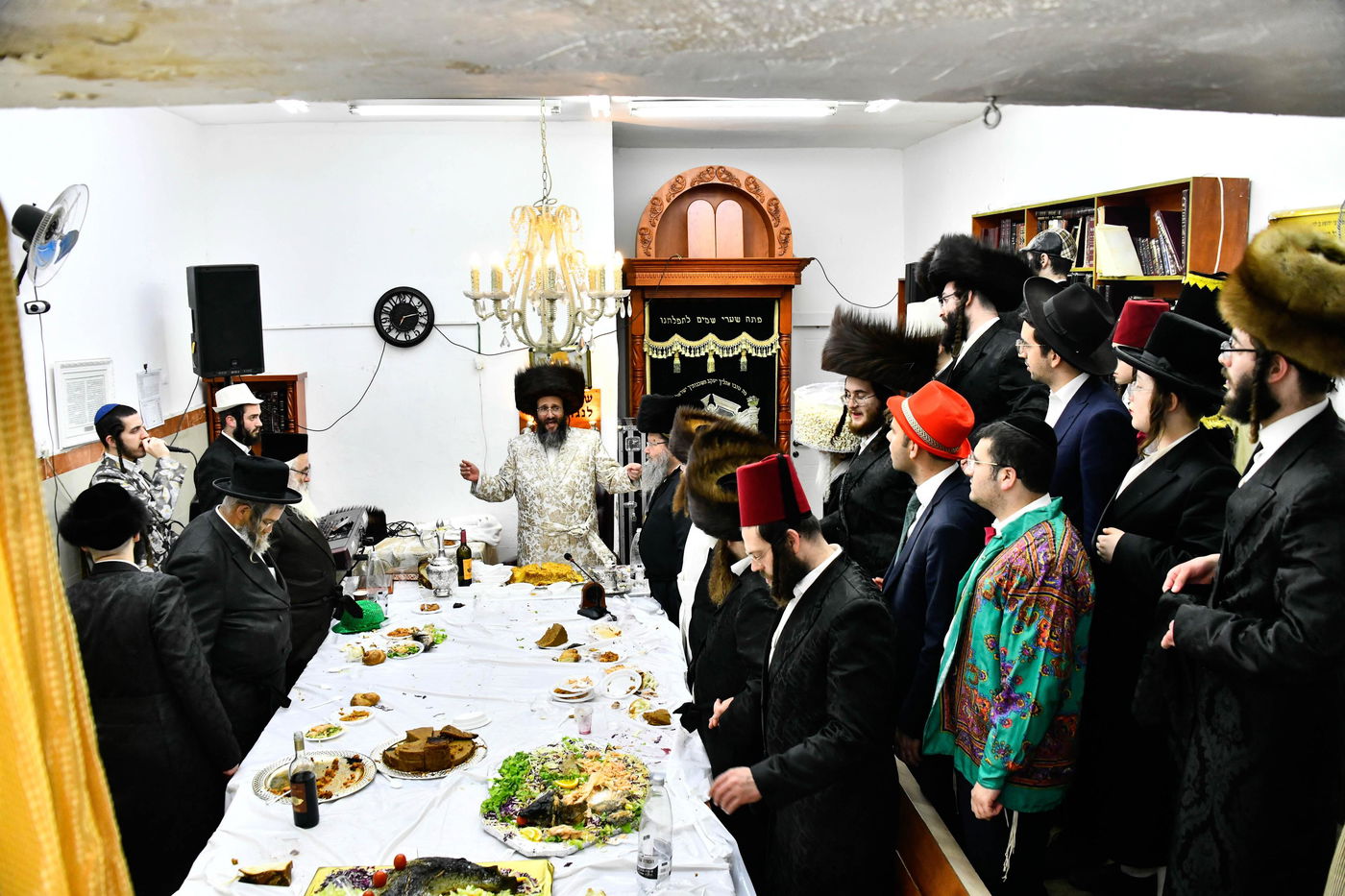 פורים בחצה"ק ספינקא רמת אהרן