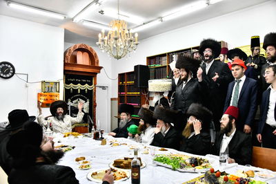 פורים בחצה"ק ספינקא רמת אהרן