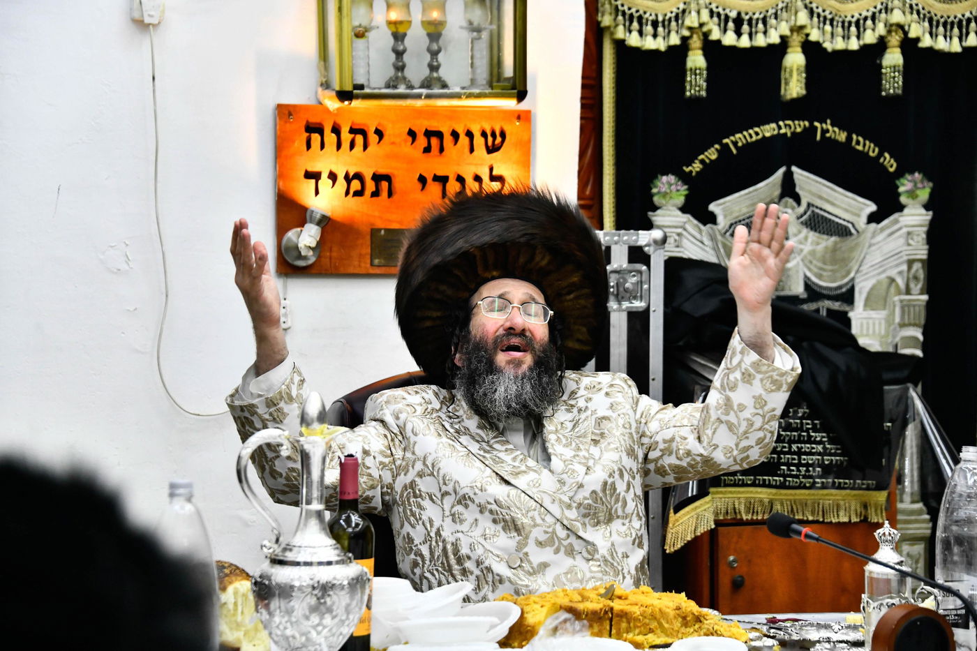 פורים בחצה"ק ספינקא רמת אהרן