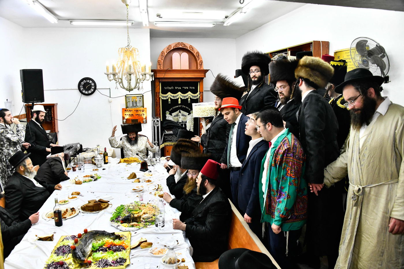 פורים בחצה"ק ספינקא רמת אהרן